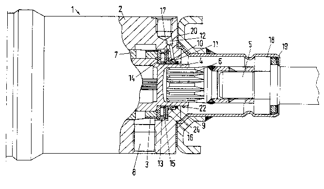 A single figure which represents the drawing illustrating the invention.